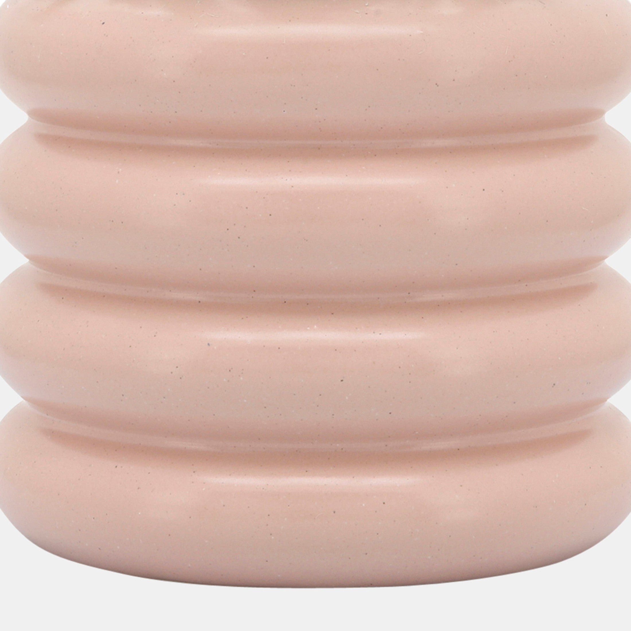 8" Bibendum Planter - Dusty Rose