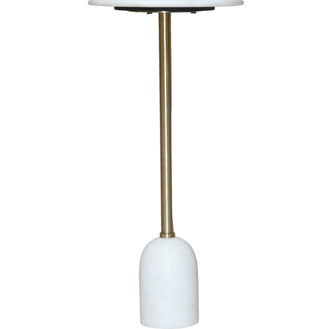 WEDDEL MARBLE DRINK TABLE