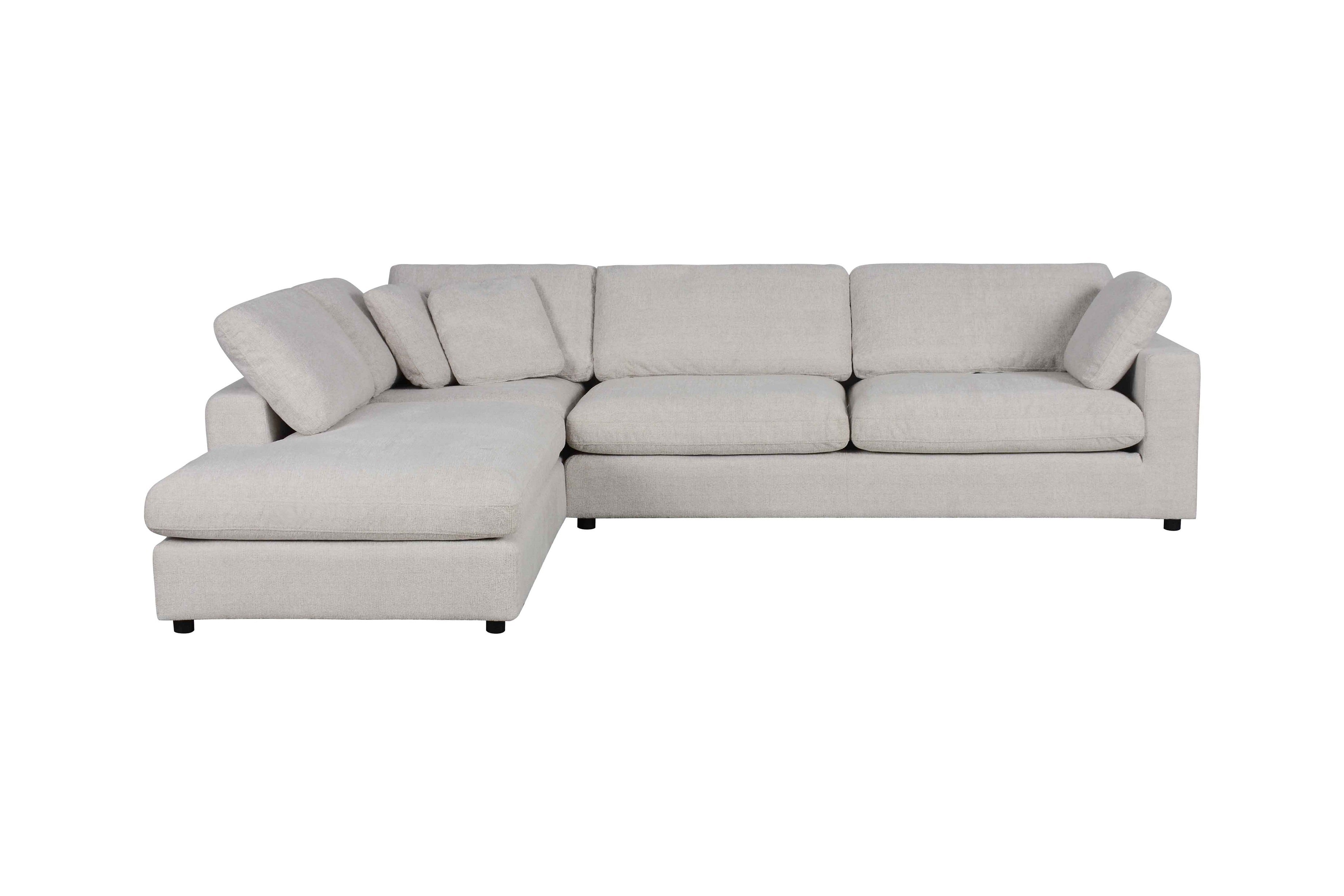 Lene Sectional - Left Chaise-Beige