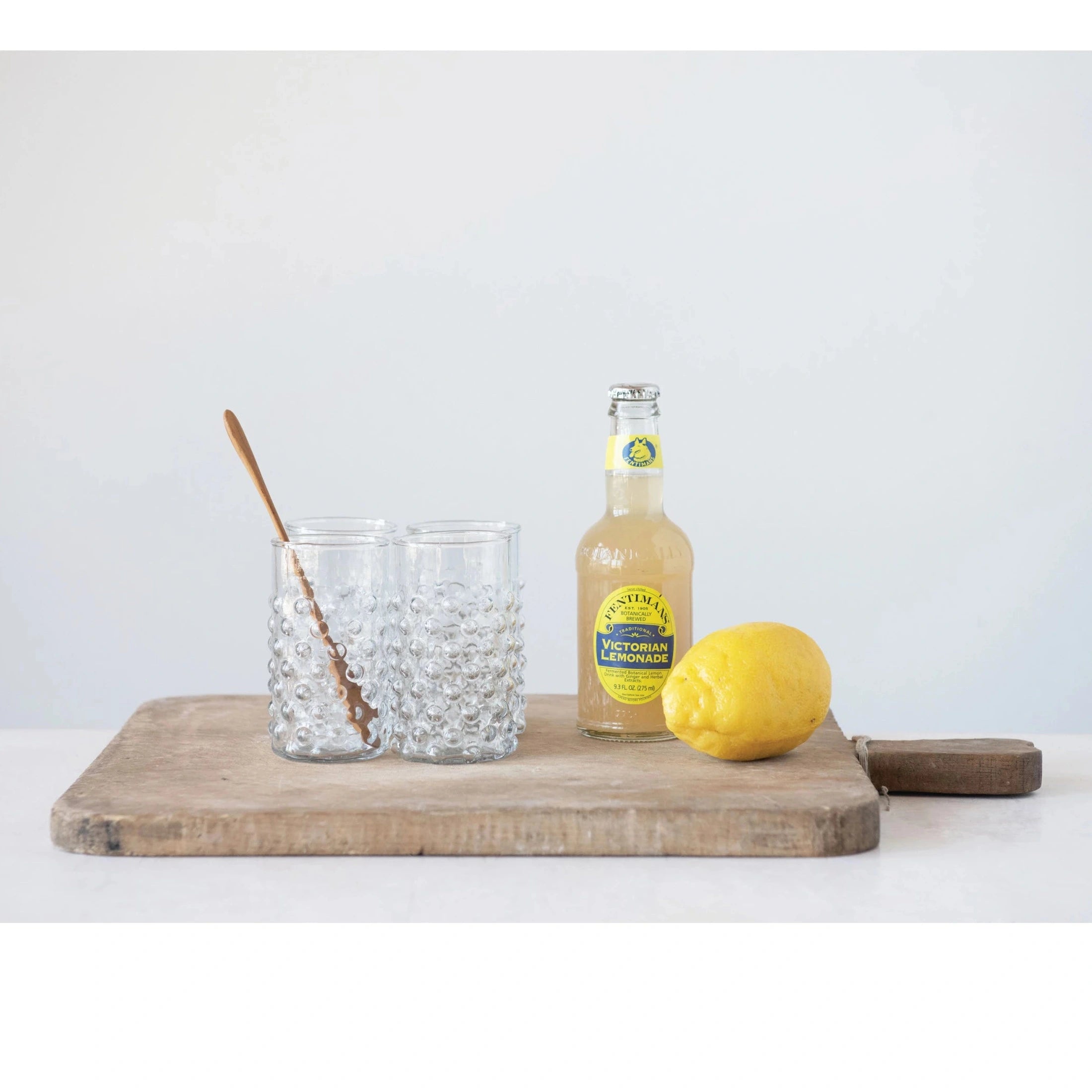 Hobnail Drinking Glass