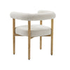 Svea Boucle Dining Chair - Cream