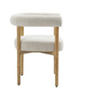 Svea Boucle Dining Chair - Cream