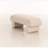 Berger Upholstered Bench with Sculpted Base
