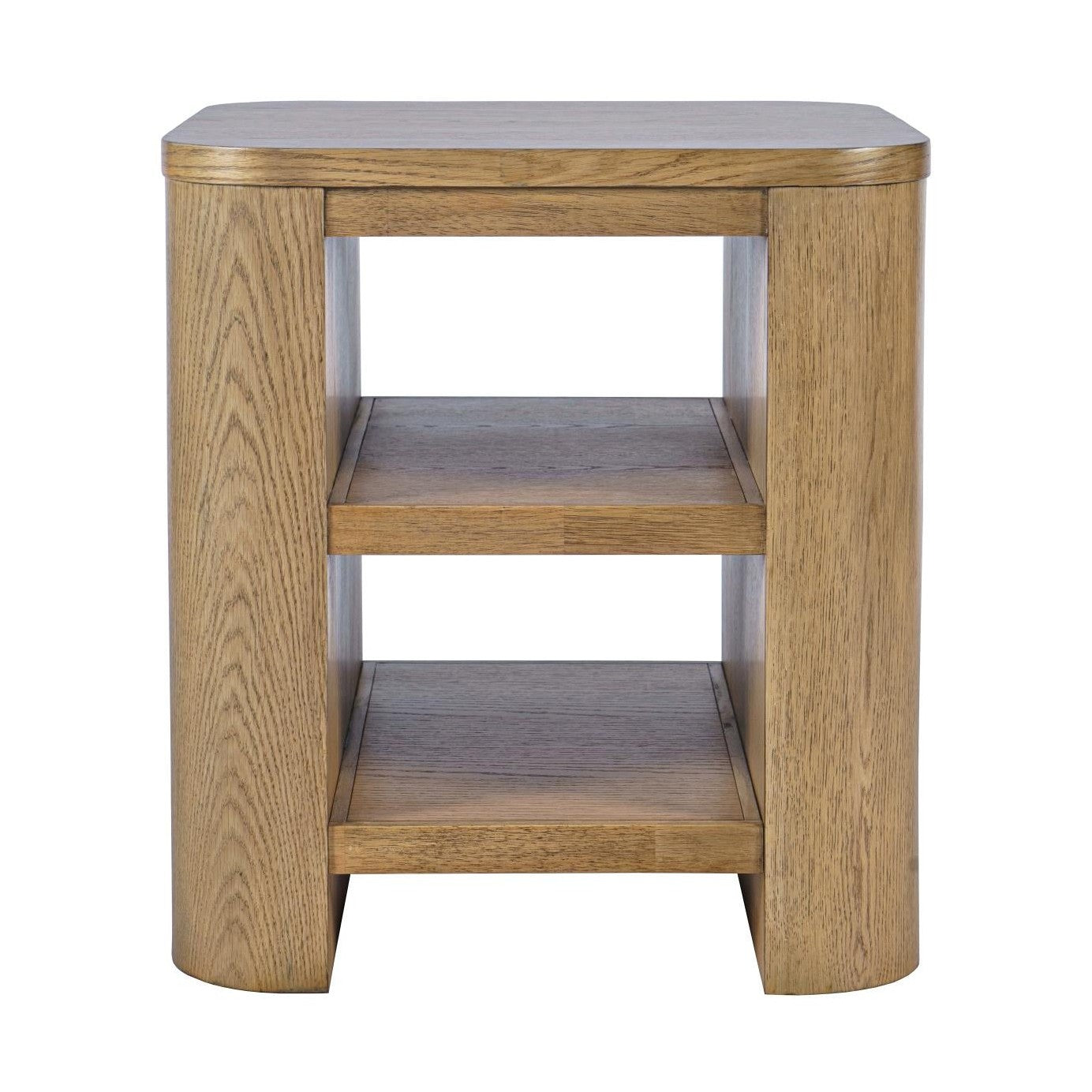 Dasen Oak End Table with Open Shelving – Cascade Oak-thumbmail-1