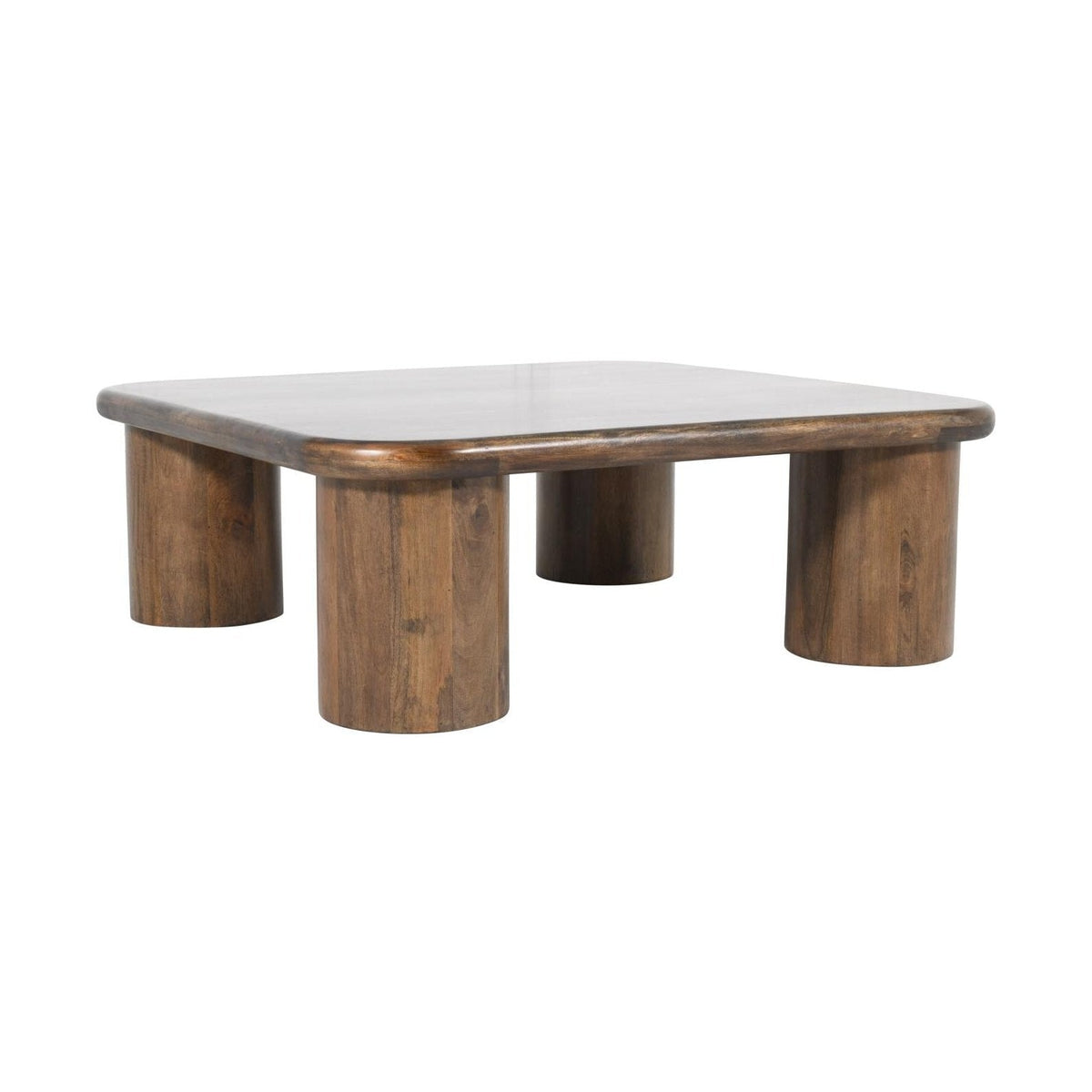 Mork Solid Mango Wood Coffee Table-thumbmail-2