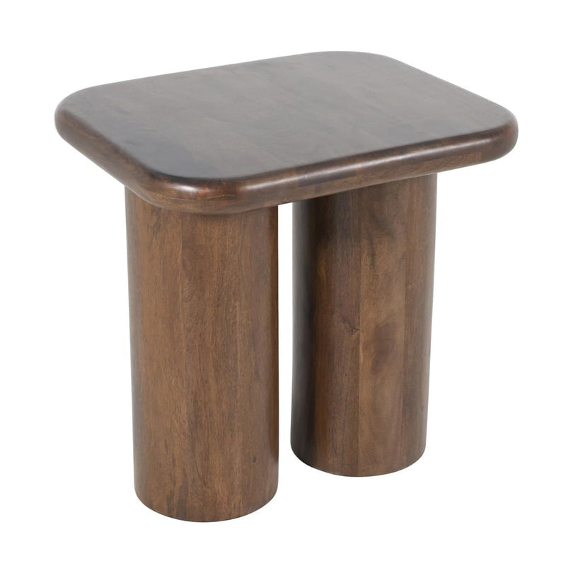 Mork Solid Mango Wood End Table-thumbmail-1