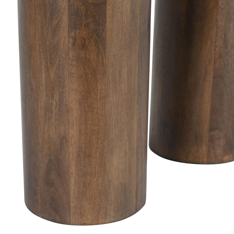 Mork Solid Mango Wood Sofa Table-thumbmail-2