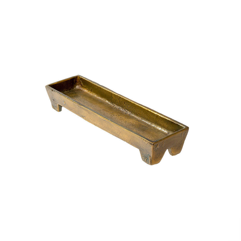 Footed Tray M, Bronze-thumbmail-1