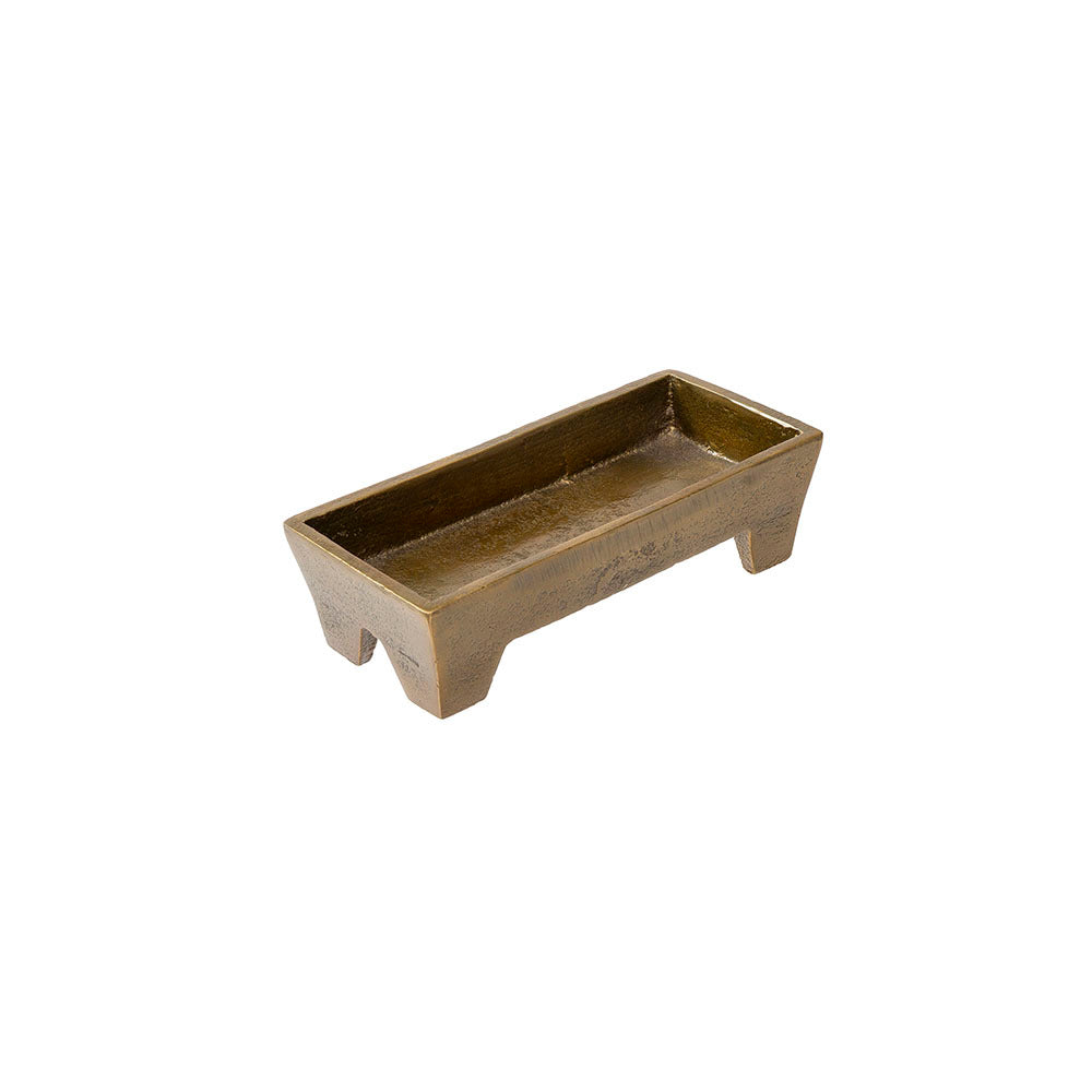 Footed Tray S, Bronze-thumbmail-1