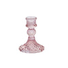 Gillian Pink Candlestick - Small