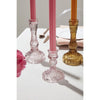 Gillian Pink Candlestick - Small