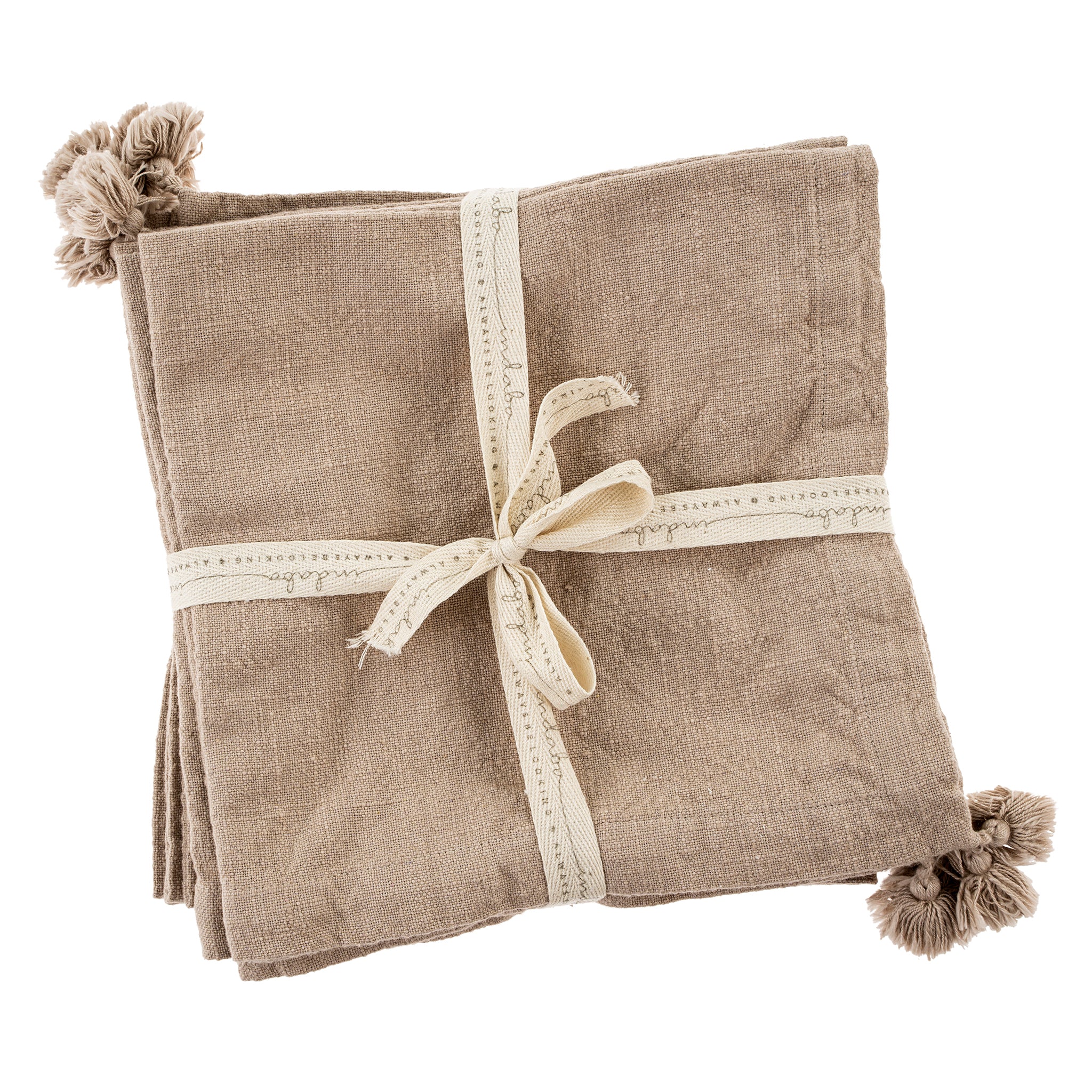 Tassel Napkin, Fawn