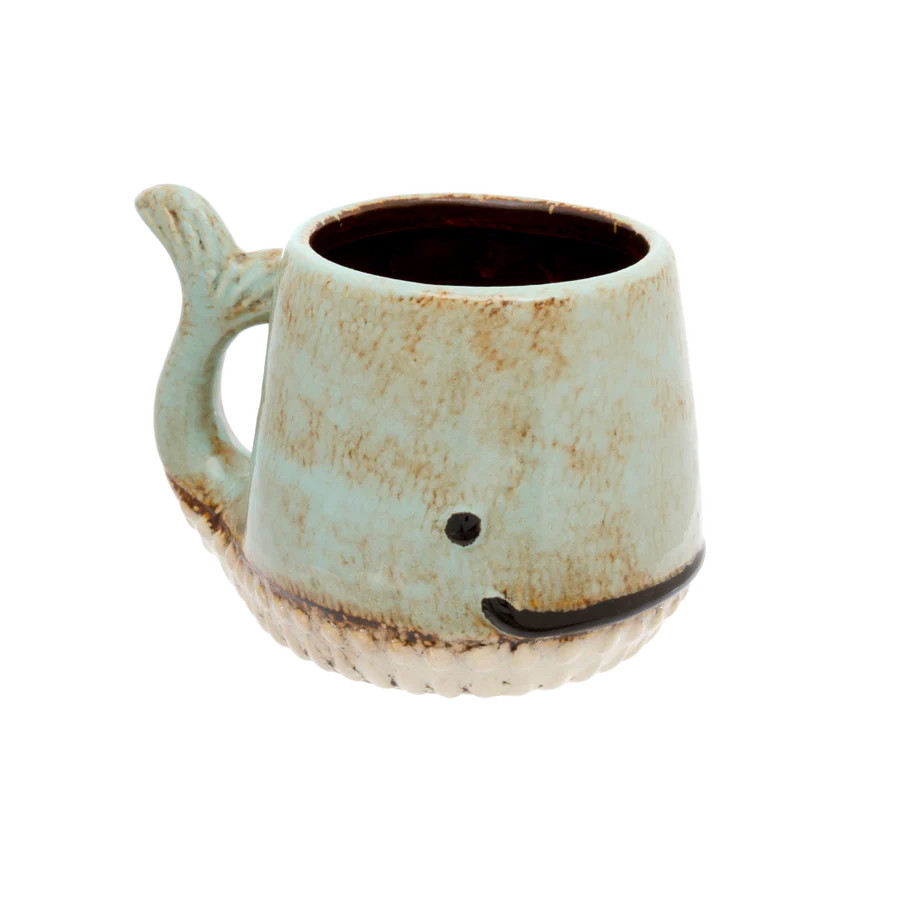 Whale Mug Aqua
