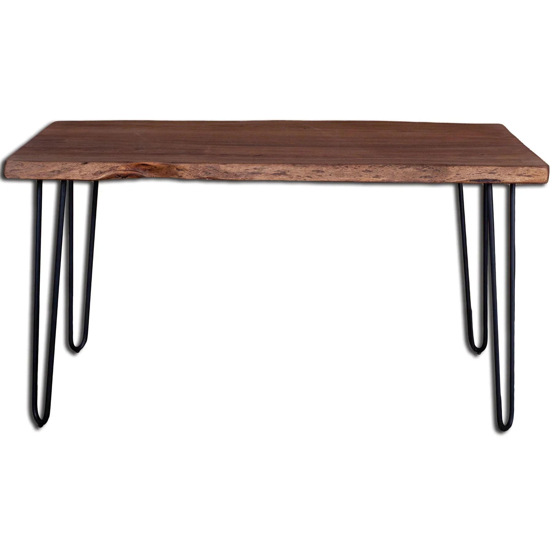 Organic Dining Table – Matte Brown