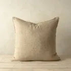 24x24 Lina Linen Pillow Dune