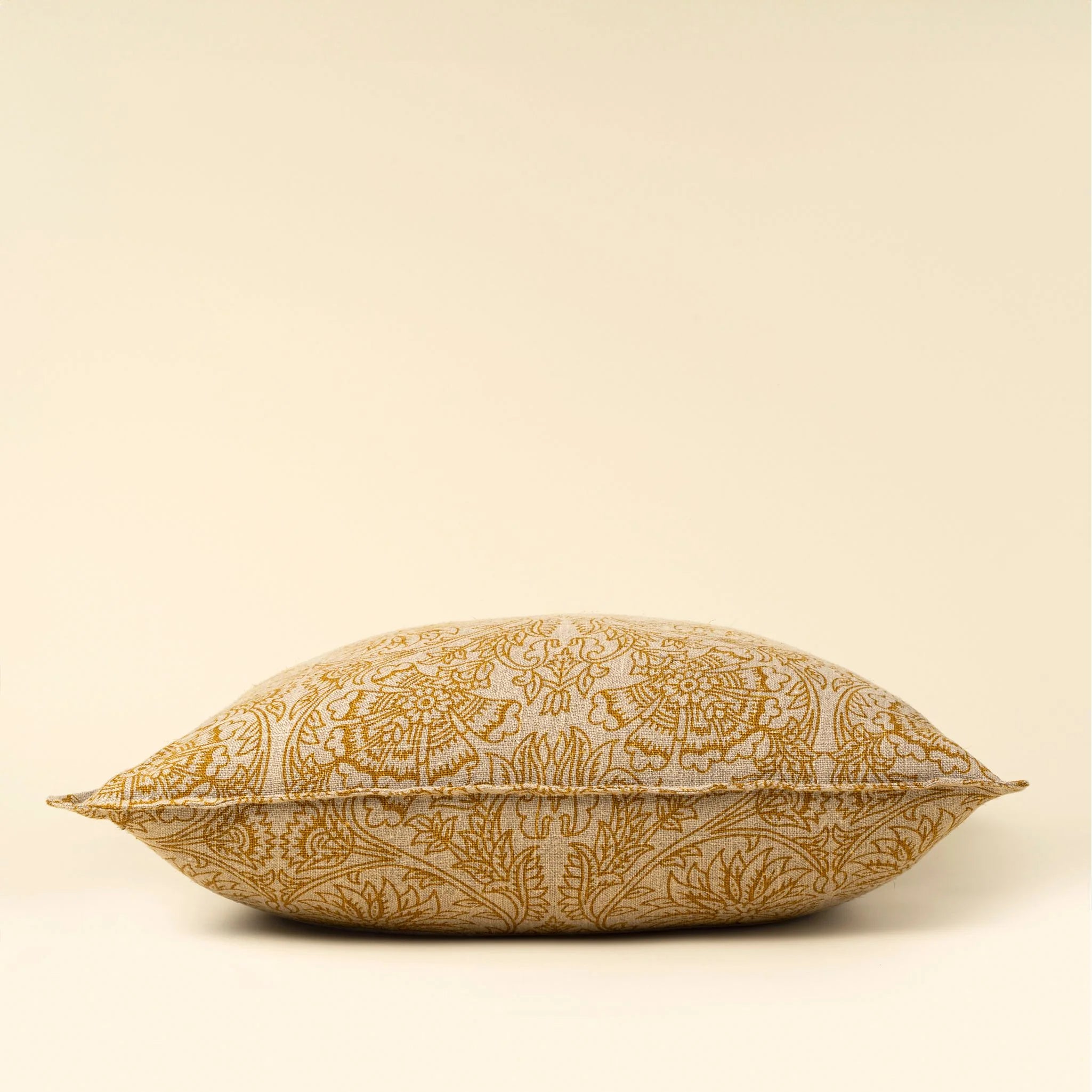 Floria Linen Pillow - Sunflower