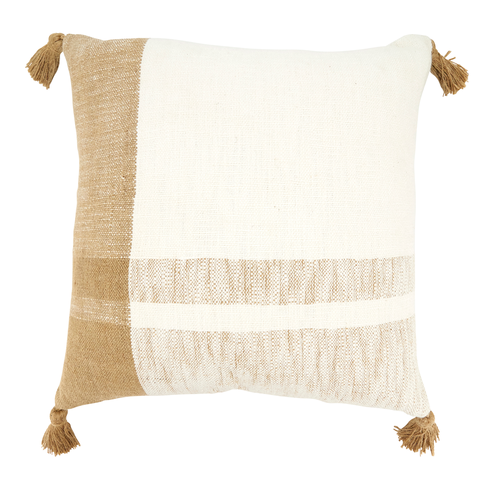 Large Plaid Pillow