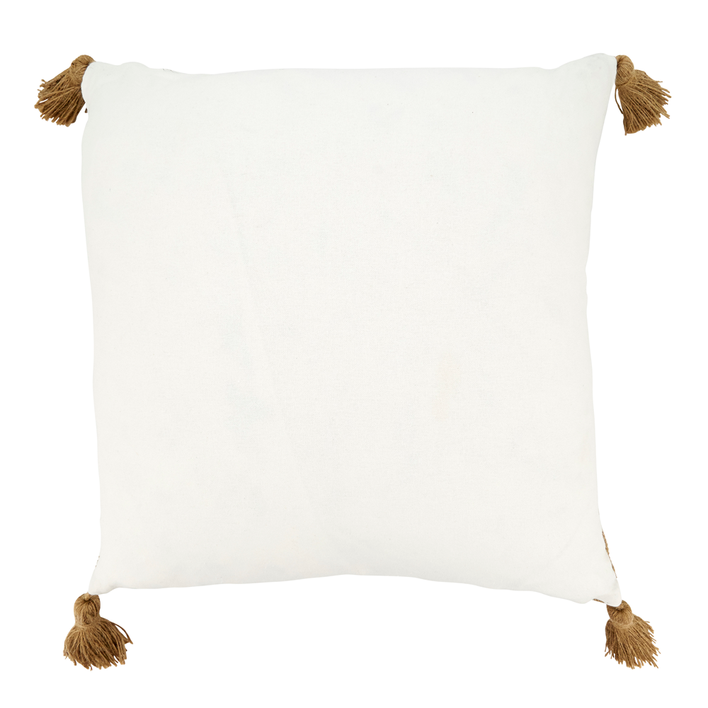 Large Plaid Pillow