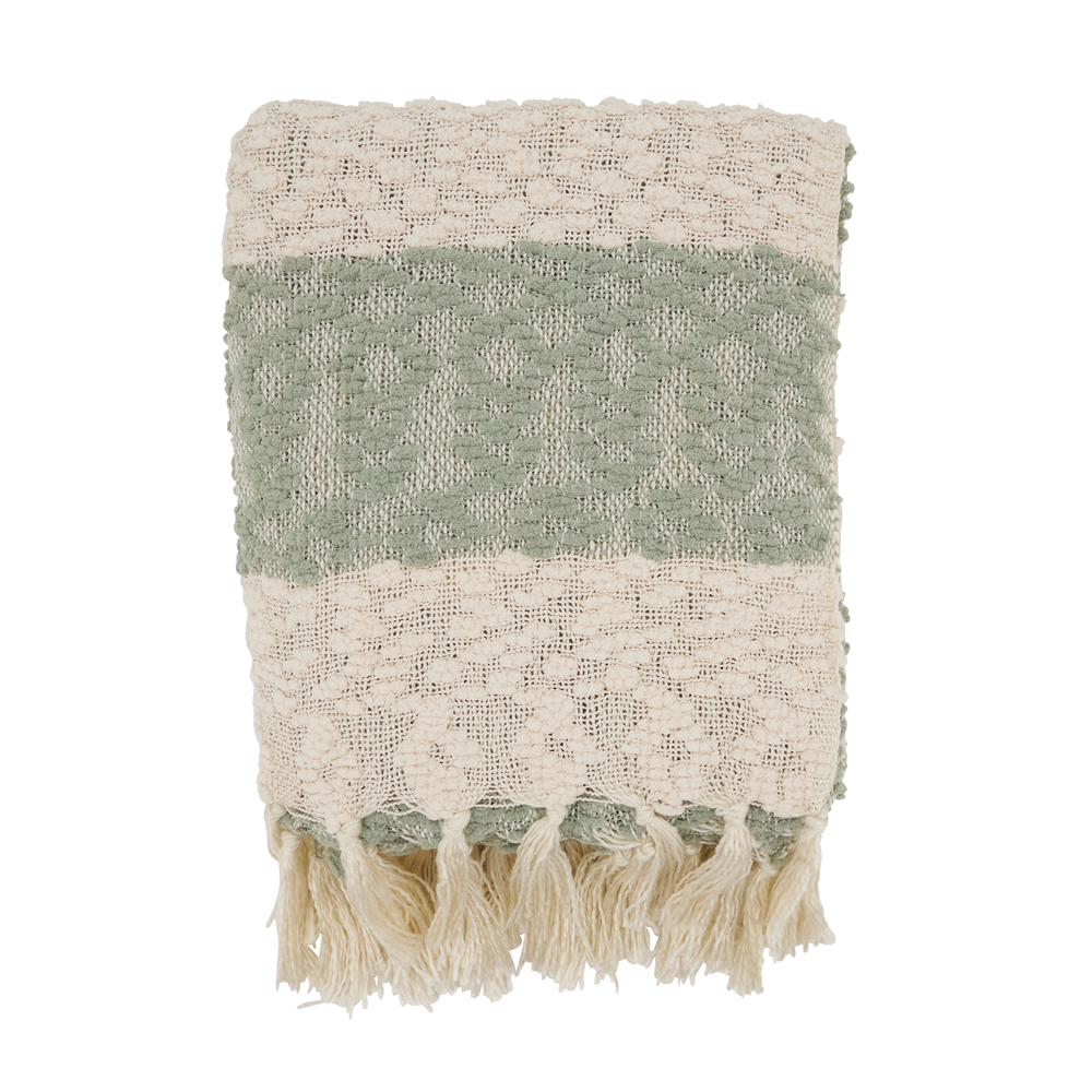 Nubby Design Striped Throw-thumbmail-1