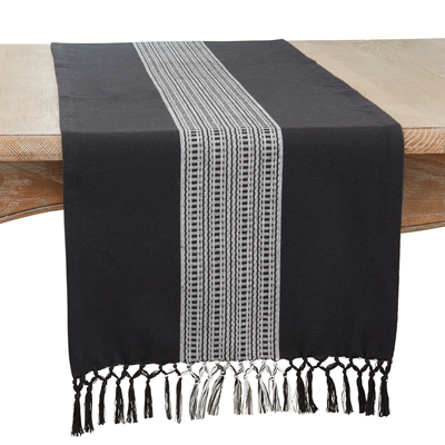 Stripe Runner Black
