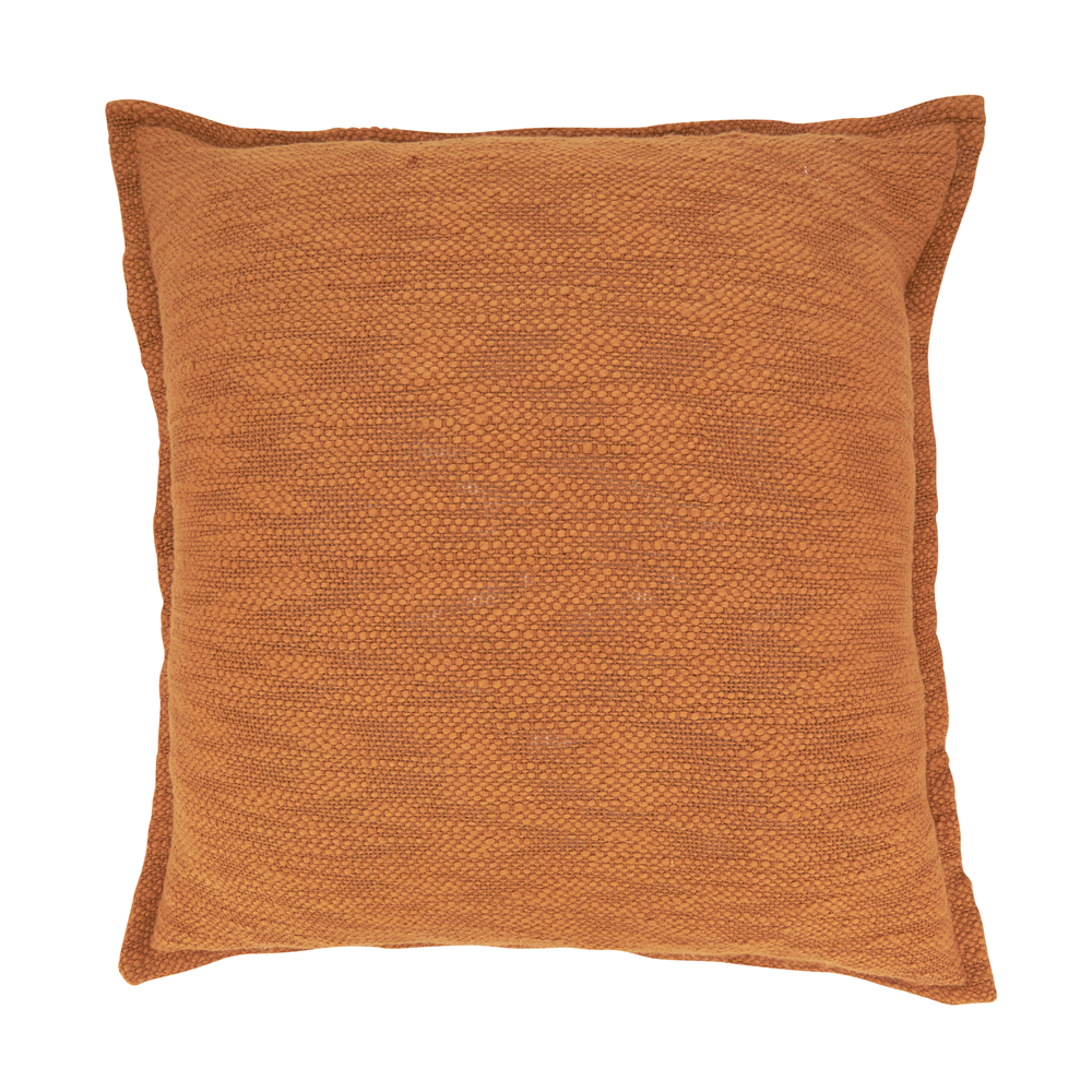 Textured Flange Pillow Terracotta