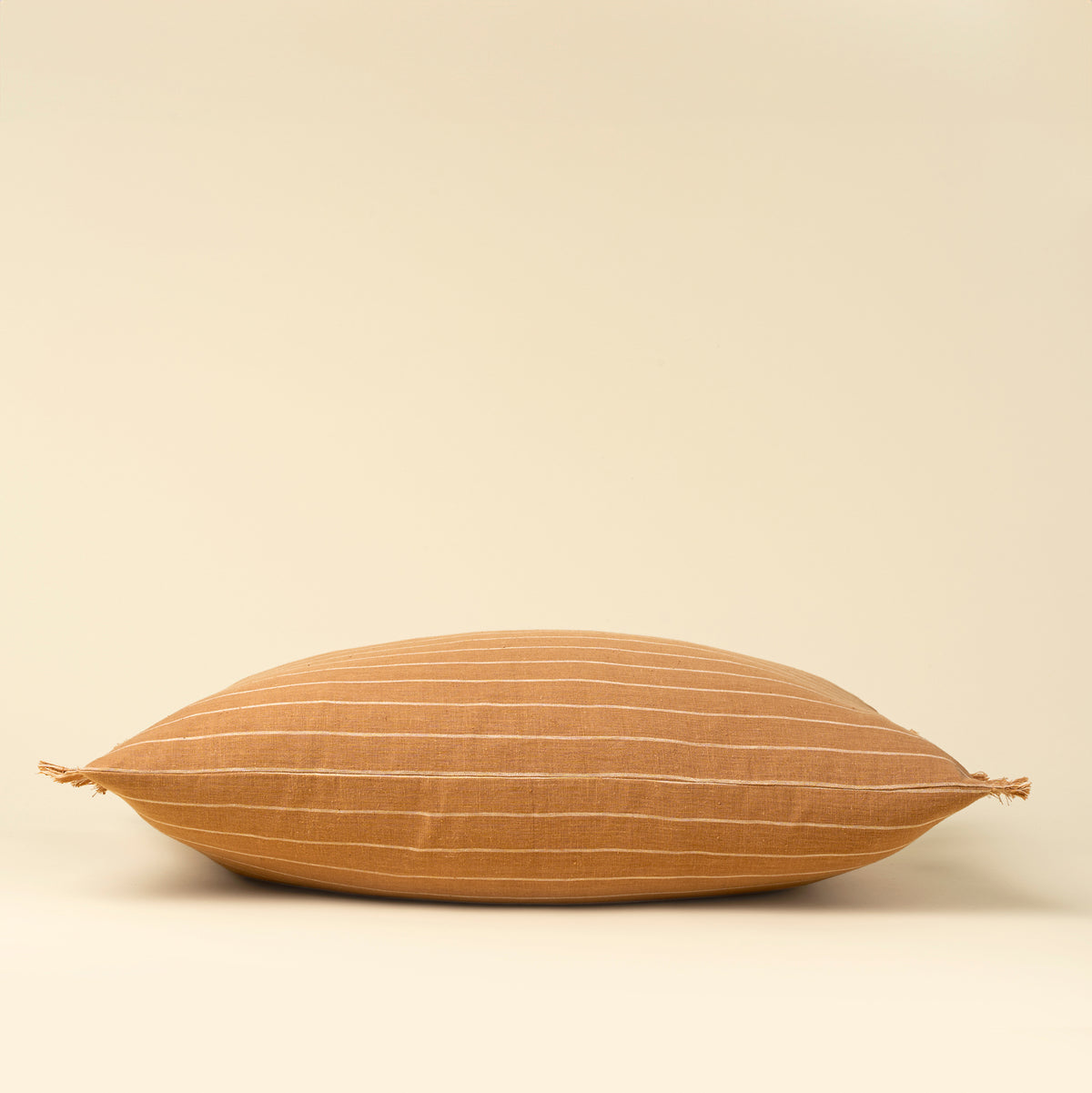 16x24 Handloom Stripe Pillow, Terracotta-thumbmail-2