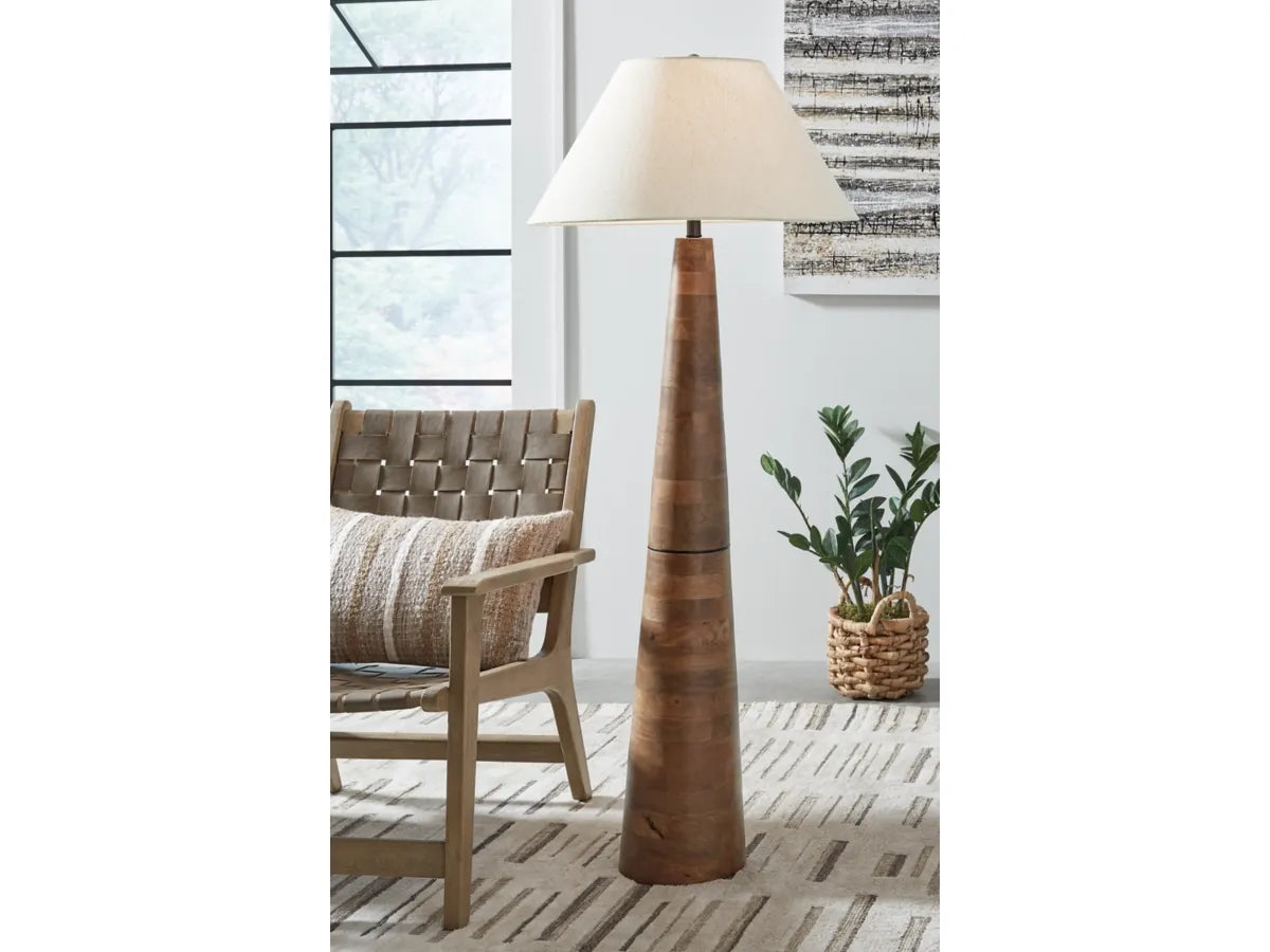 Danset Wood Floor Lamp