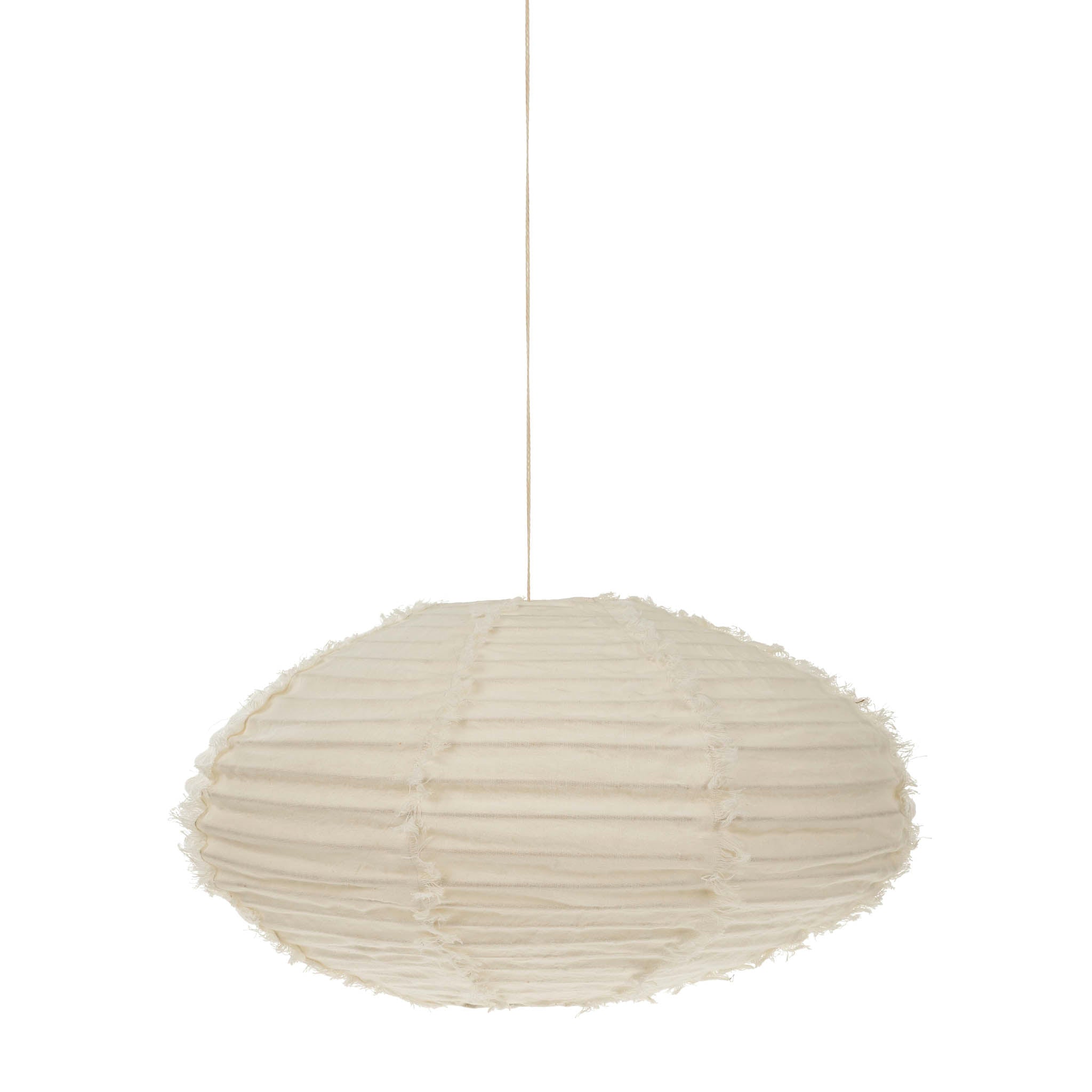Lina Linen Lampshade M, Ivory-thumbmail-1