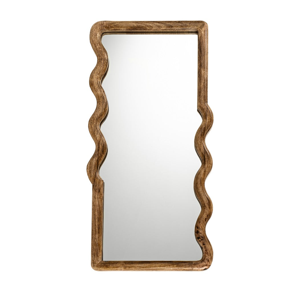 Ripple Wooden Mirror-thumbmail-1