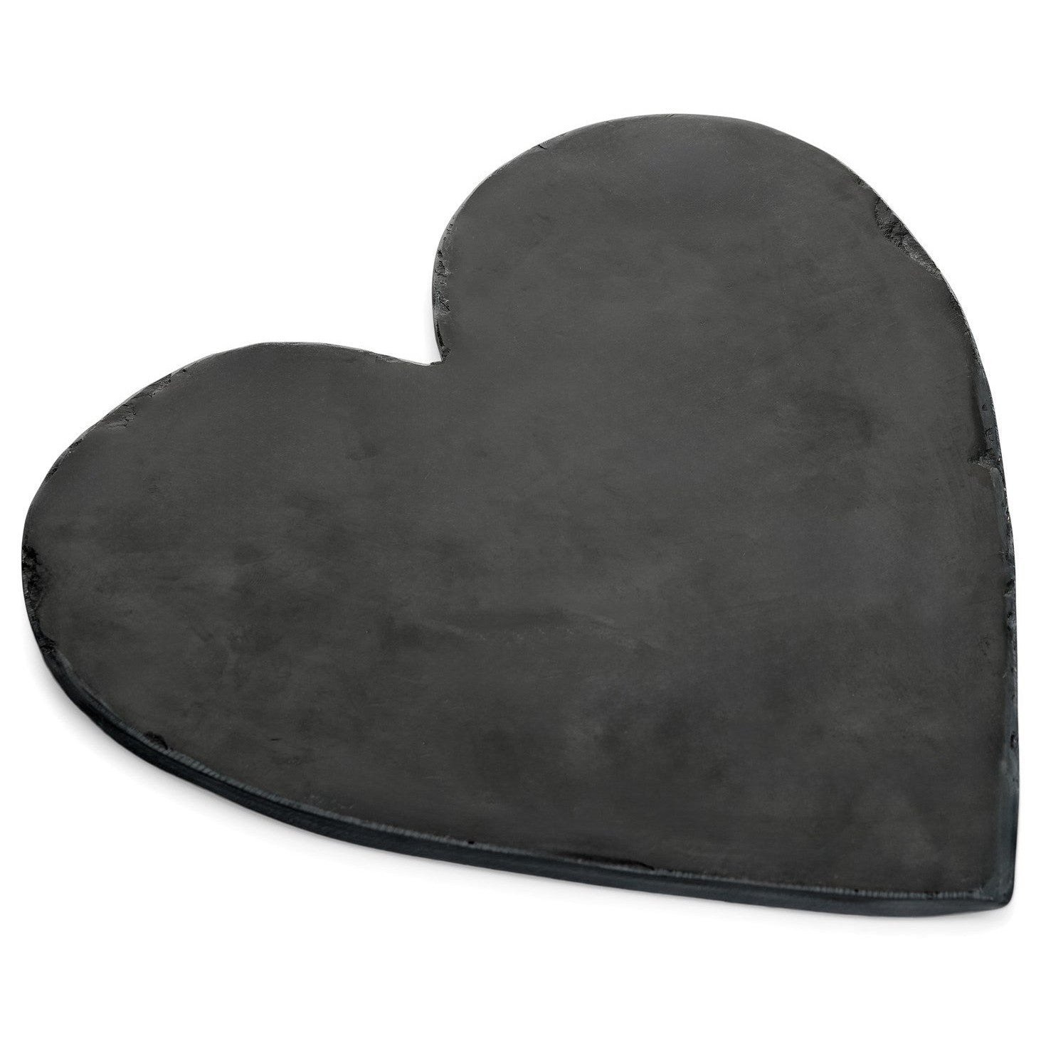 Serving Board Heart Black Slate Anthracite