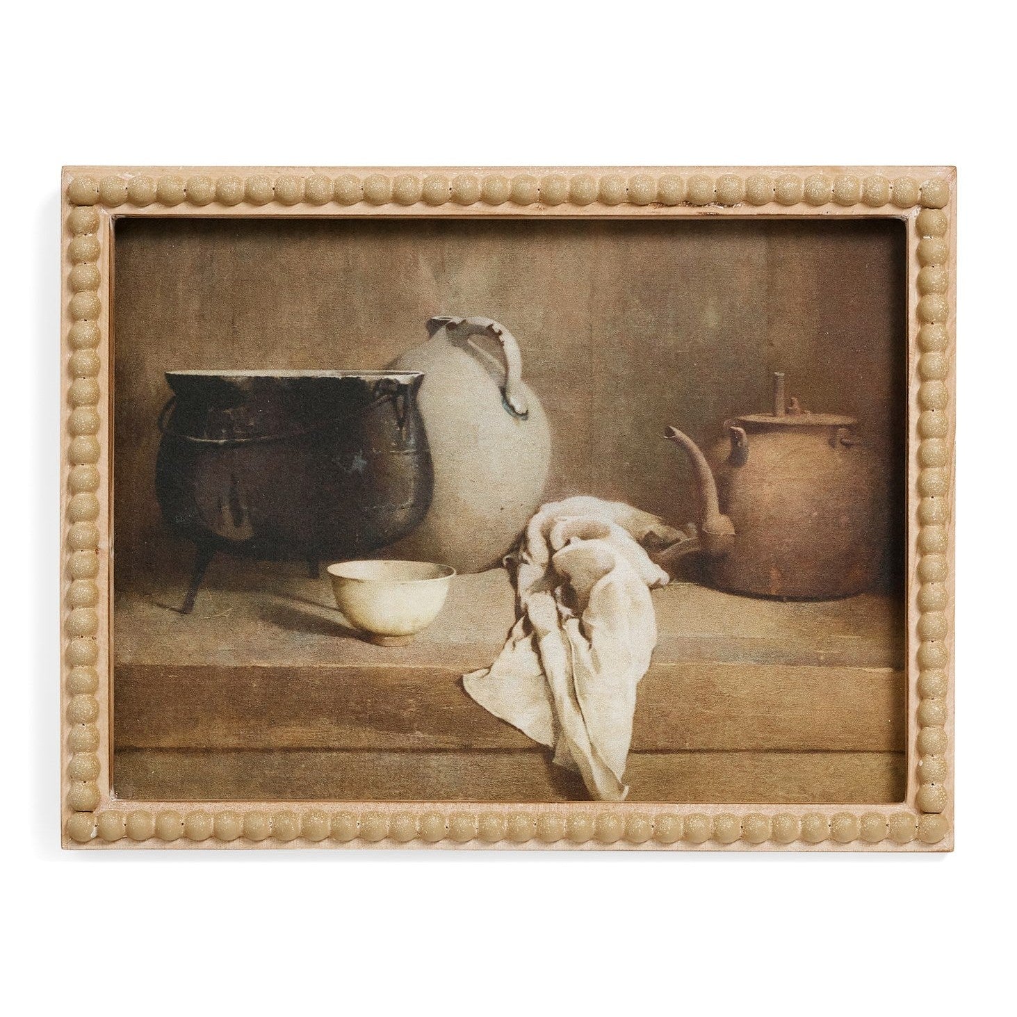 WALL ART CANVAS PRINT SET VASES MULTI