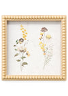 WALL ART FRAMED CANVAS PRNT FLOWERS MULTI
