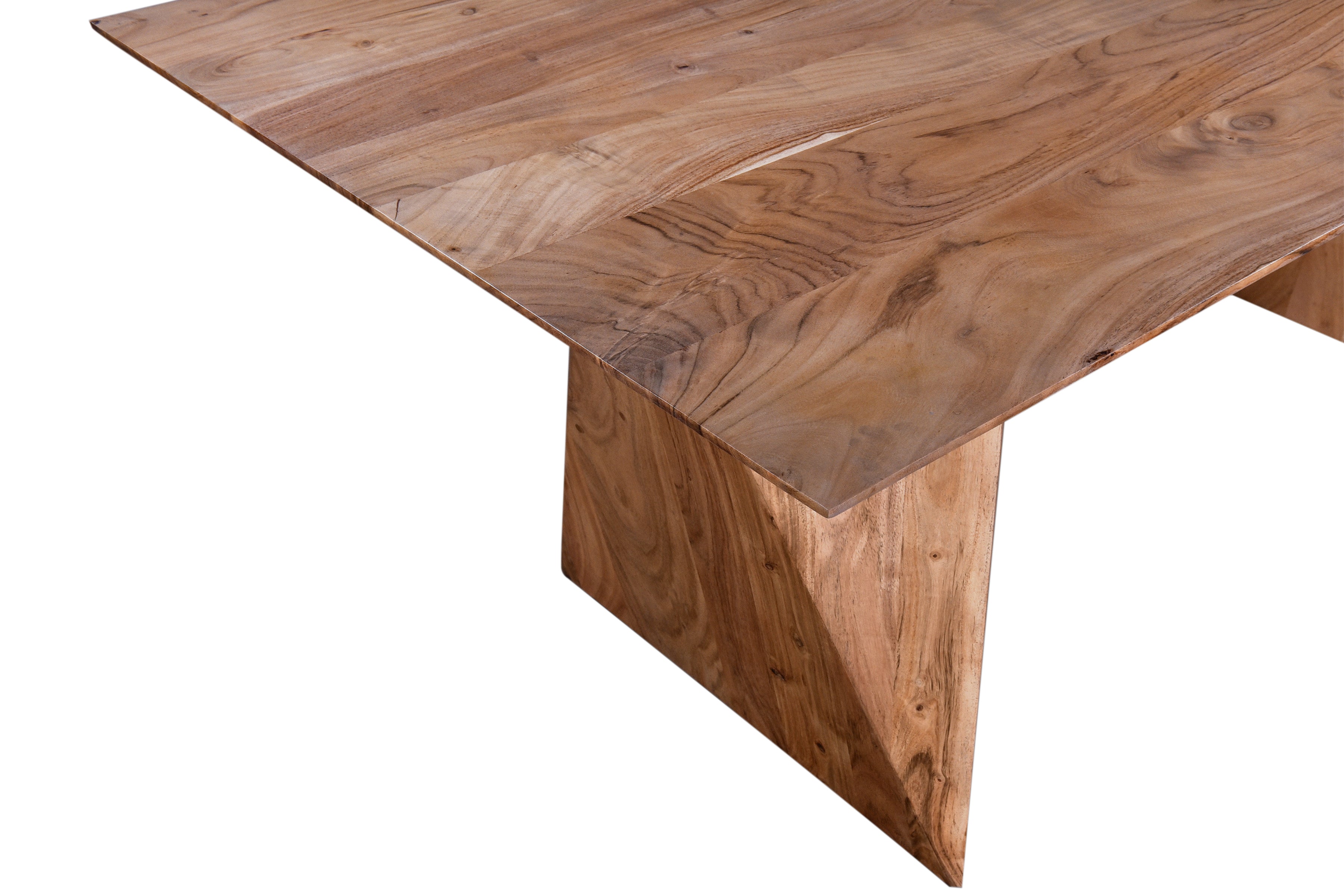 Oscar Solid Wood Angled Leg Dining Table