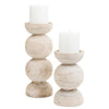 Candle Holder Bubble Stand Paulow Wd Whitewash