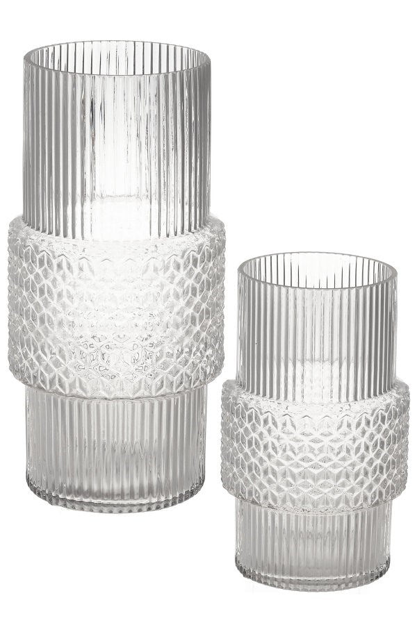 VASE MOULD-GLS TRIANGLES 9H