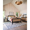 Cane Oval Queen Bed