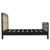 Cane Oval Queen Bed