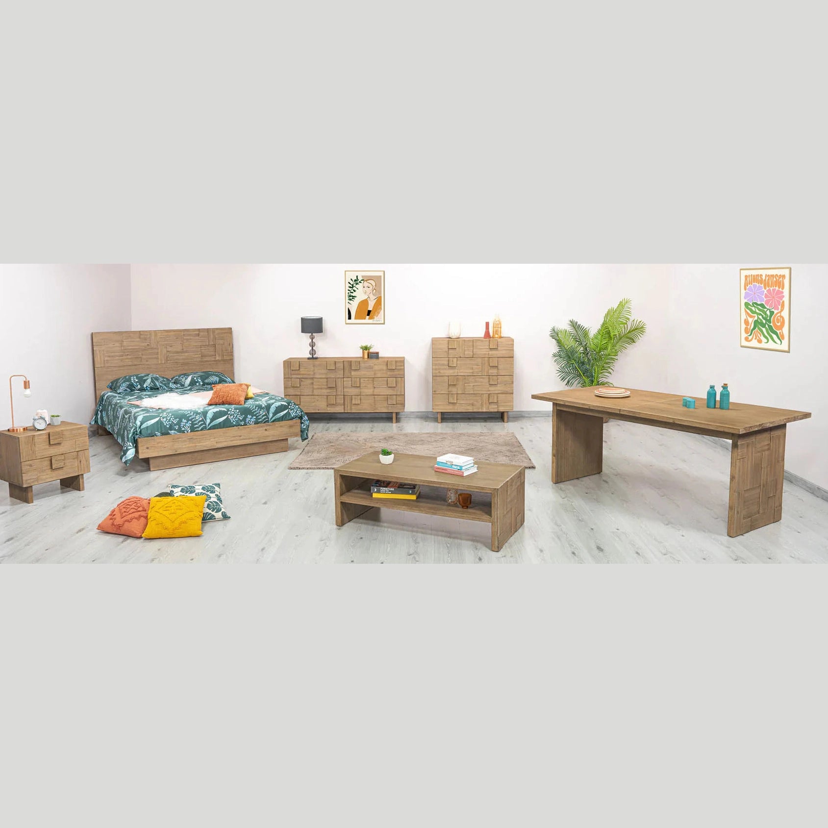 Atlantis 6 Drawer Dresser - Colour Variance from ATL006-thumbmail-12