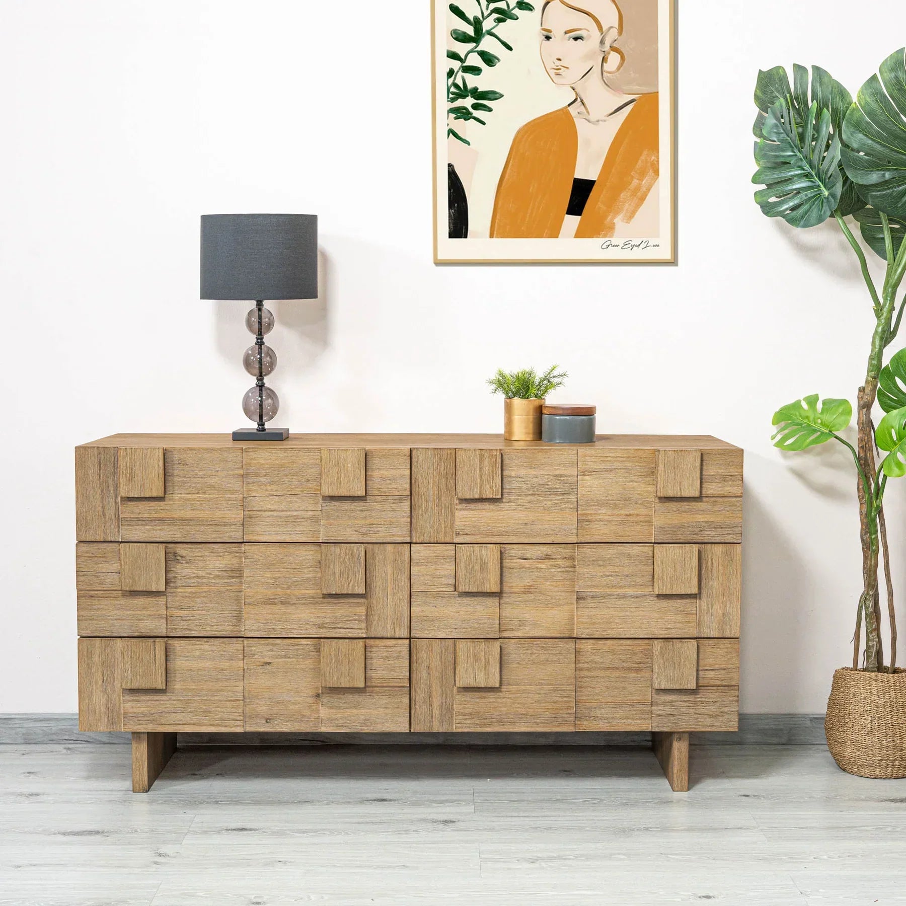 Atlantis 6 Drawer Dresser - Colour Variance from ATL006-thumbmail-14