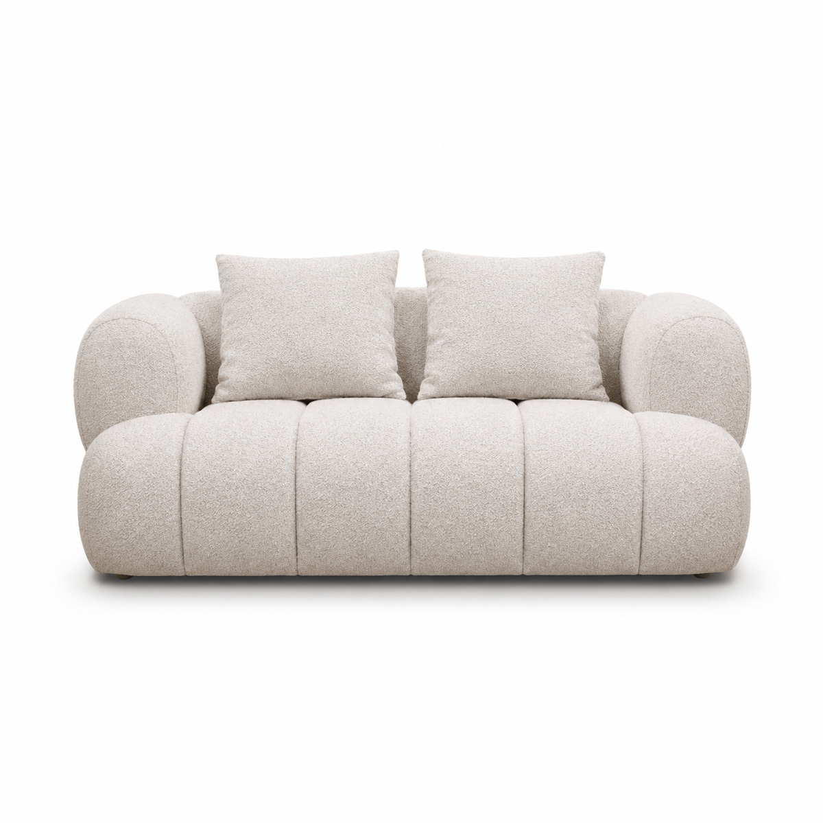 Amalie Loveseat w/2 Pillows - Natural-thumbmail-1