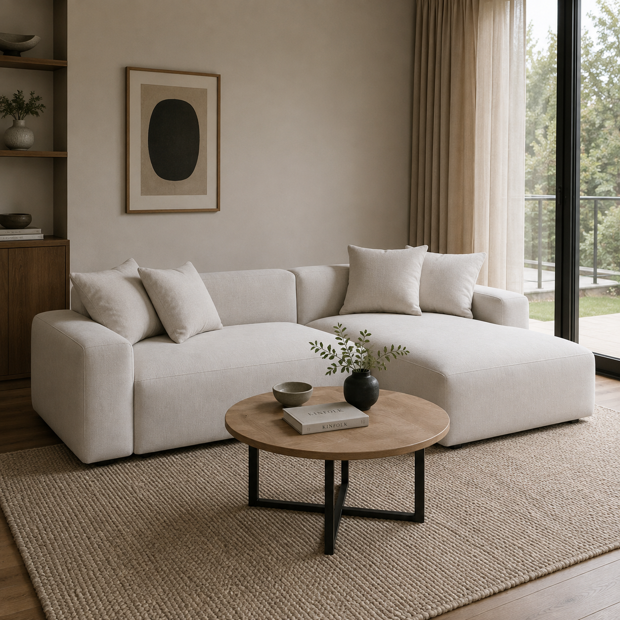 Aiza Sectional-Ash
