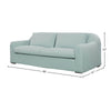 Dimensions and sizing for Harper slipcover sofa variant