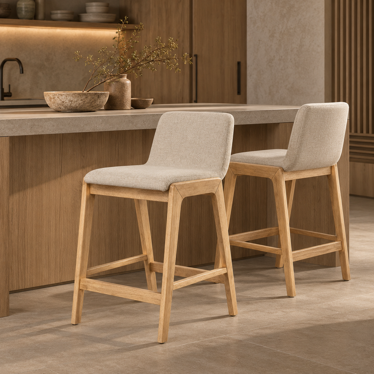 Arizona Counter Stool - Oatmeal