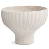 BOWL PAM WID FLUT NT-WH 10.5x8.5