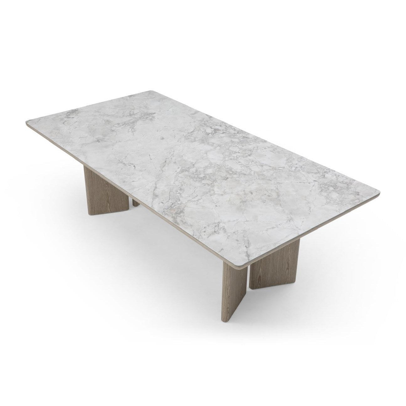 Elmer Wooden Base Ceramic Top Dining Table-thumbmail-3