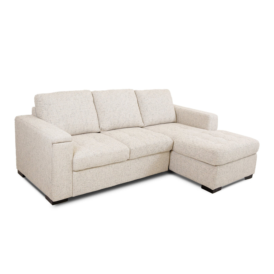 Pixie Pull Out Sleeper Sectional - Quartz