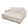 Pixie Pull Out Sleeper Sectional - Quartz