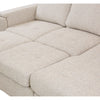 Pixie Pull Out Sleeper Sectional - Quartz