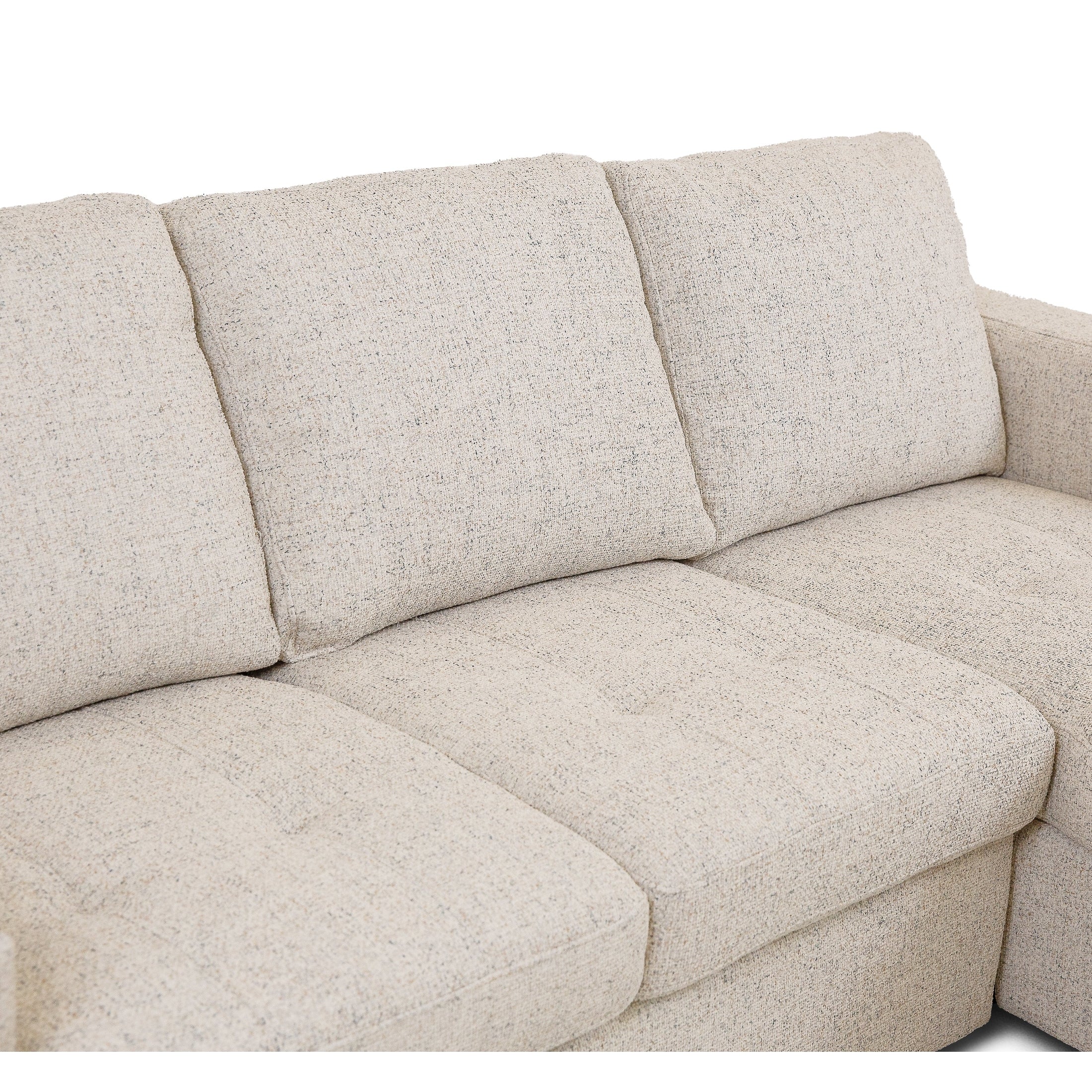 Pixie Pull Out Sleeper Sectional - Quartz