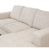 Pixie Pull Out Sleeper Sectional - Quartz